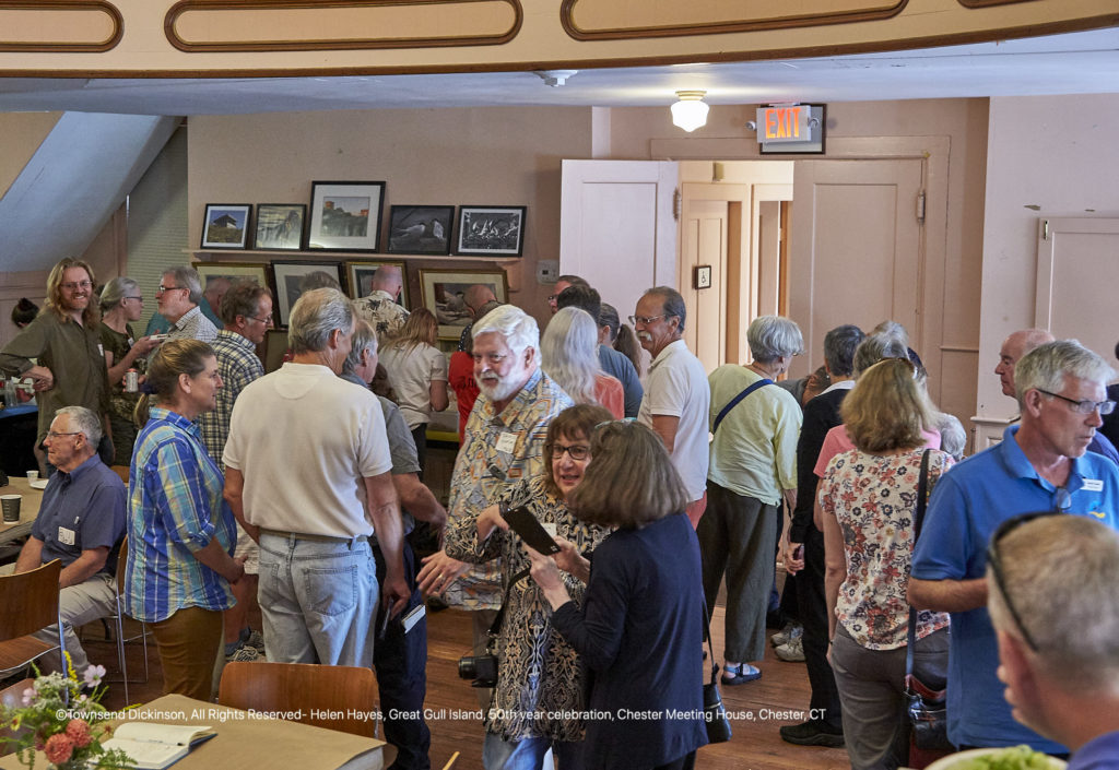 Helen Hayes, Great Gull Island 50th year celebration, Chester Meeting House, Chester, CT on Sept 15, 2018. ©Townsend Dickinson, All Rights Reserved 