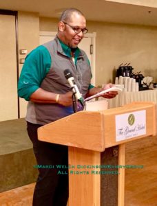 Dr J. Drew Lanham, Keynote Speaker, Cape May Fall Festival 2018 ©Mardi Welch Dickinson, All Rights Reserved
