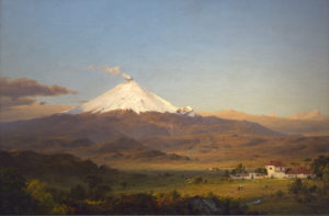 Frederic Edwin Church, Cotopaxi, 1855, oil on canvas, 28 x 42 in., Smithsonian American Art Museum, Gift of Mrs. Frank R. McCoy, 1965.12, Photo by Gene Young.